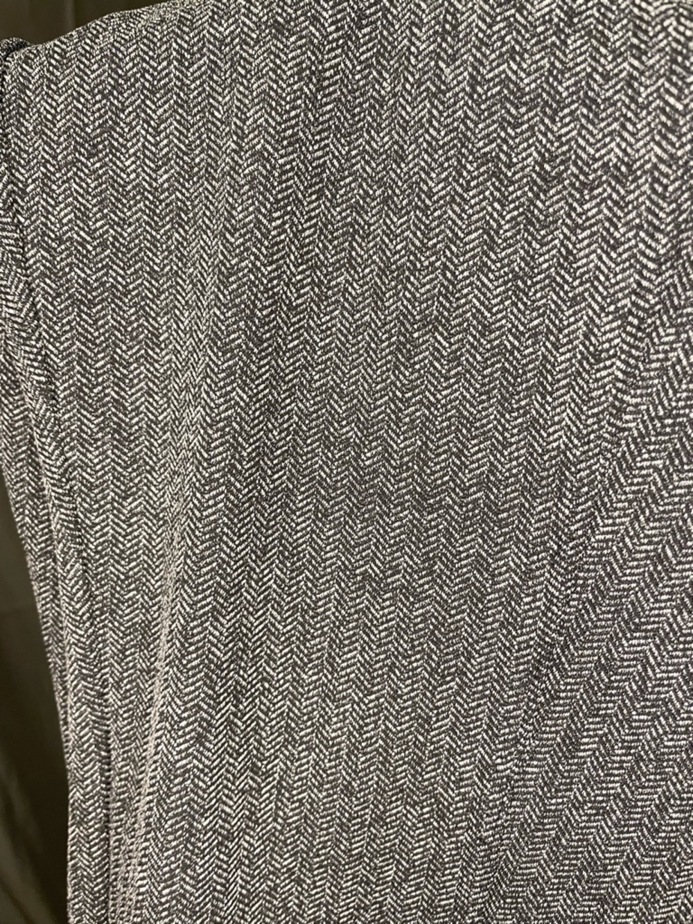 Athleta Gray Herringbone Performance Leggings - Picture 9 of 10